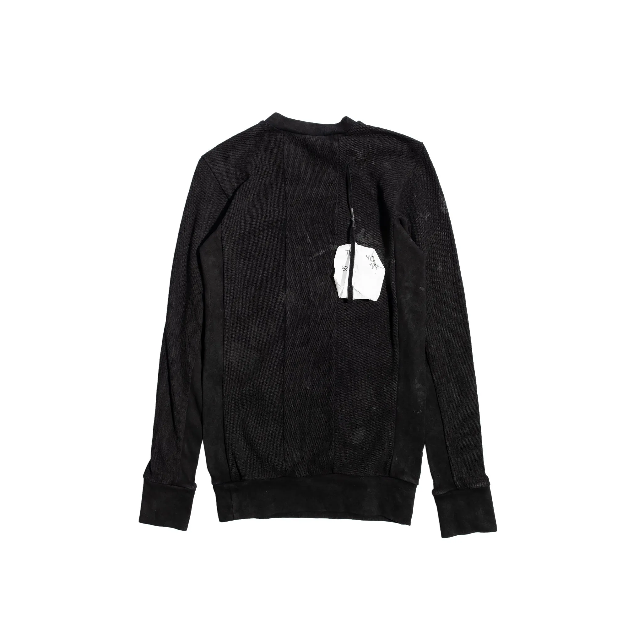 11 by Boris Bidjan Saberi Black Coating Sweatshirt