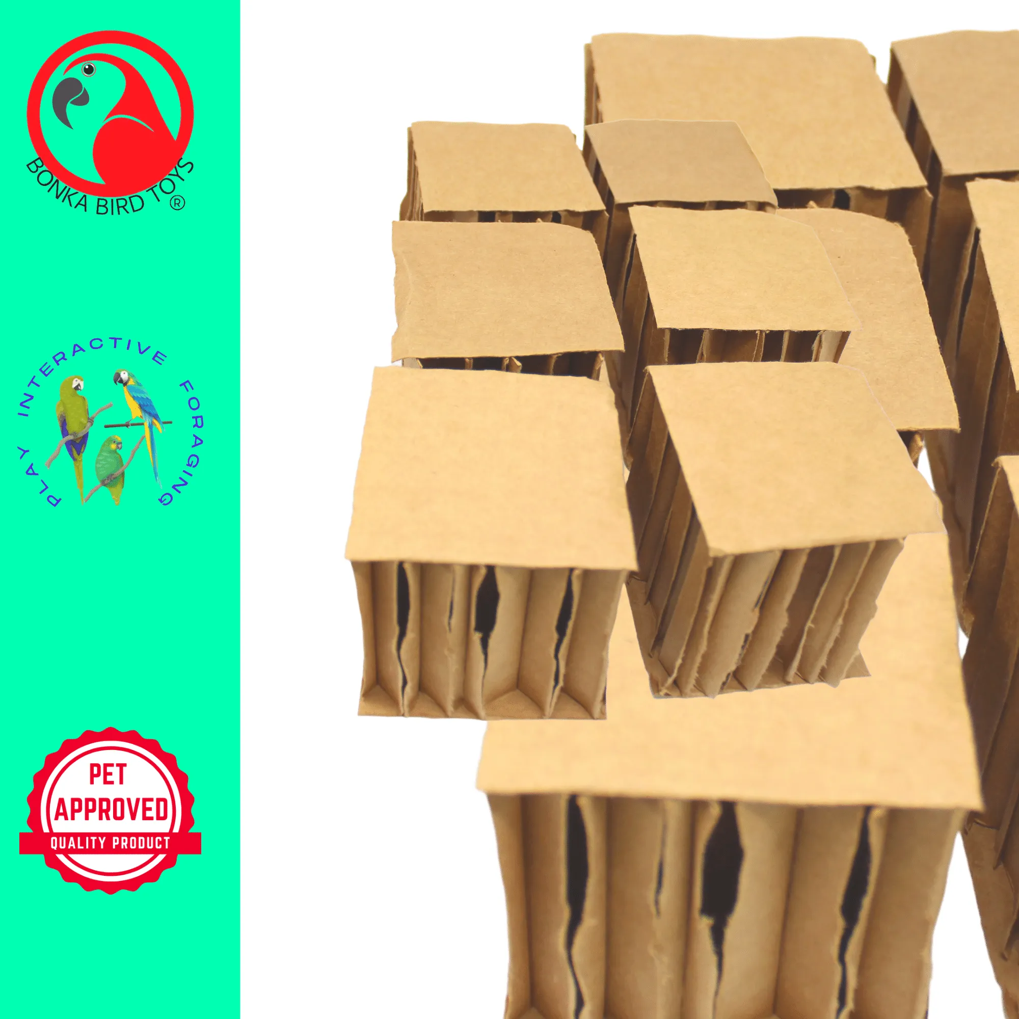 2296 Pk6 3-Inch Cardboard Cubes