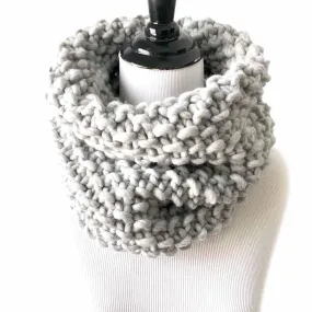 (30% Off) Cowl Short - Luxe Bubble Fluff in Solid Silver by Nickichicki