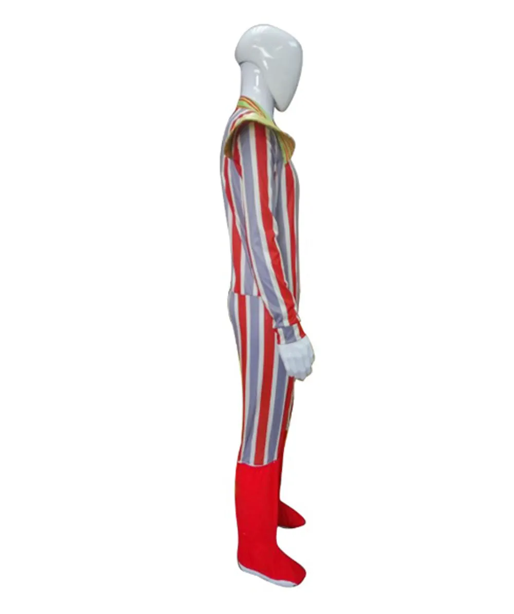 70's Singer Stripes Costume| 2Pc Multi Halloween Costume