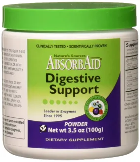 AbsorbAid Digestive Enzymes 100 Grams 3.5 oz