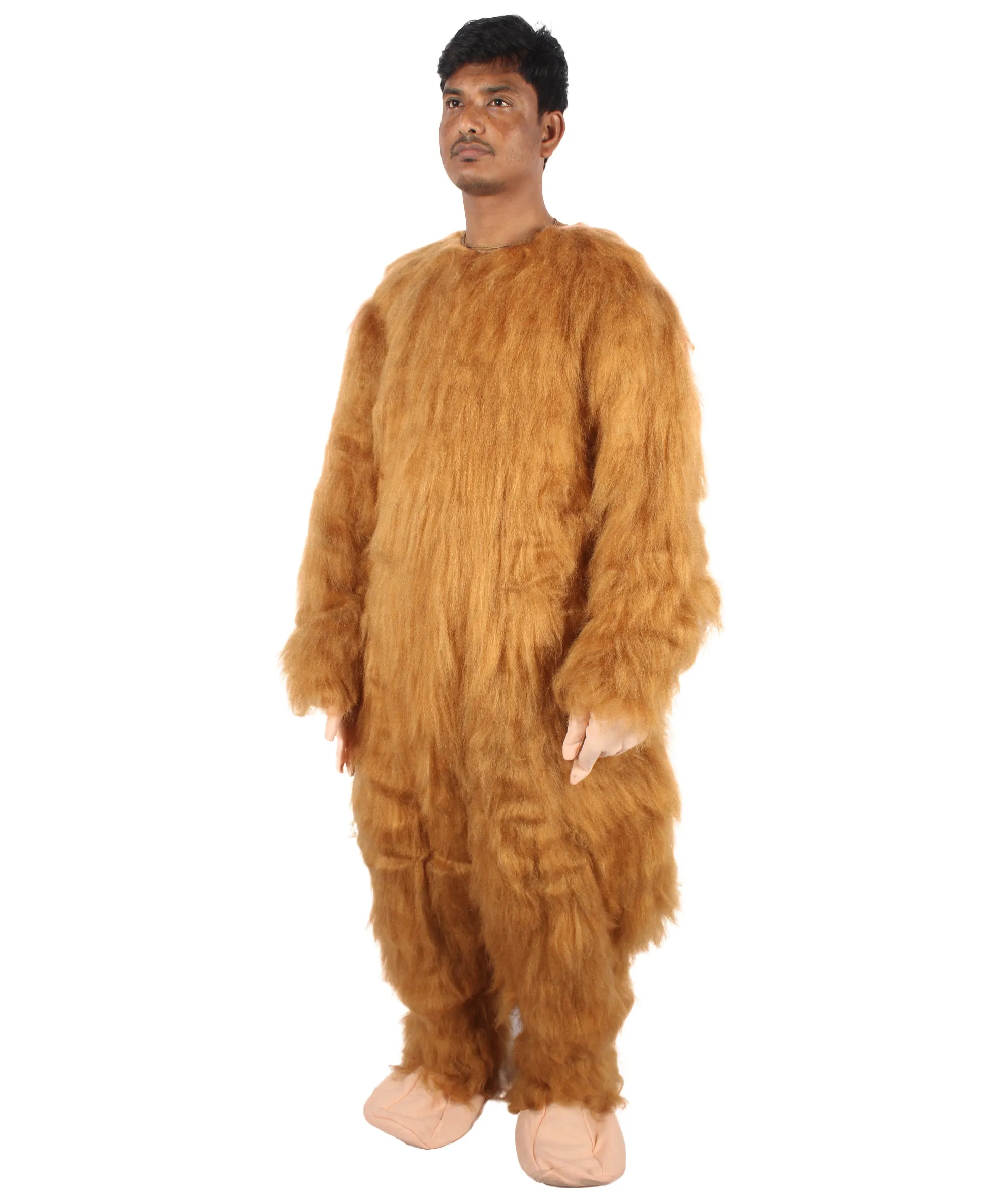 Adult Unisex  Furry Brown Rat Costume | Best for Halloween | Flame-retardant Synthetic Fiber