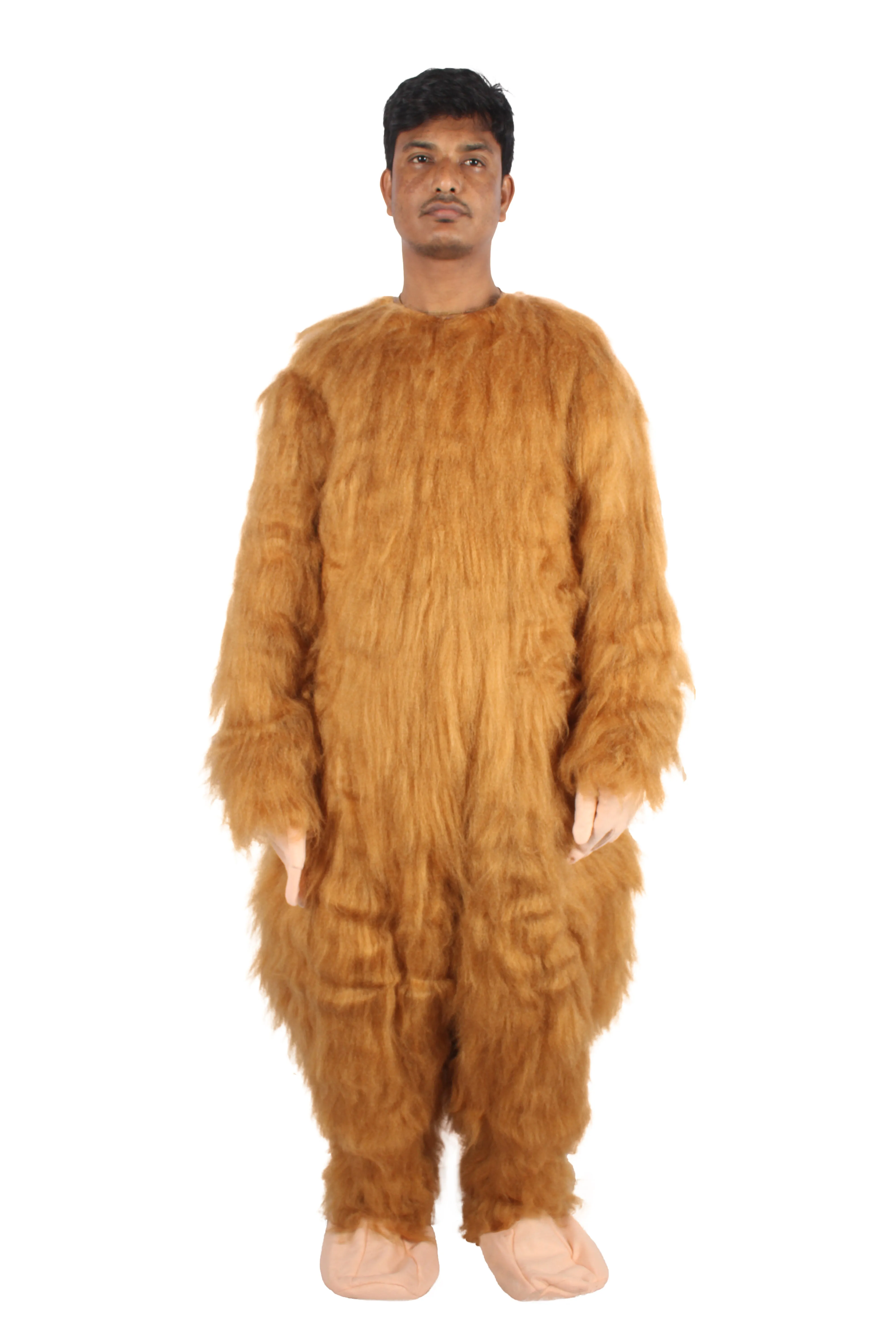 Adult Unisex  Furry Brown Rat Costume | Best for Halloween | Flame-retardant Synthetic Fiber