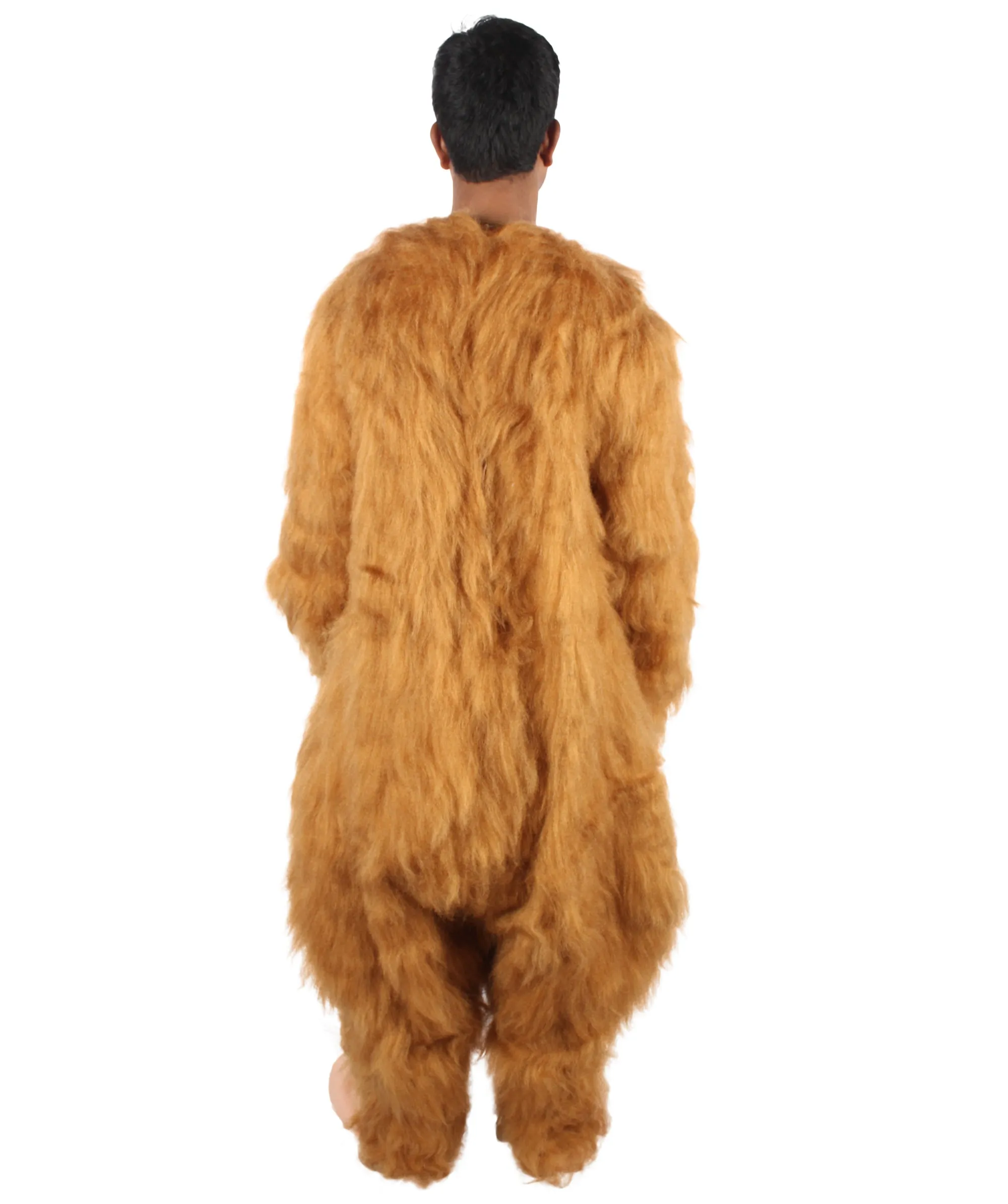 Adult Unisex  Furry Brown Rat Costume | Best for Halloween | Flame-retardant Synthetic Fiber