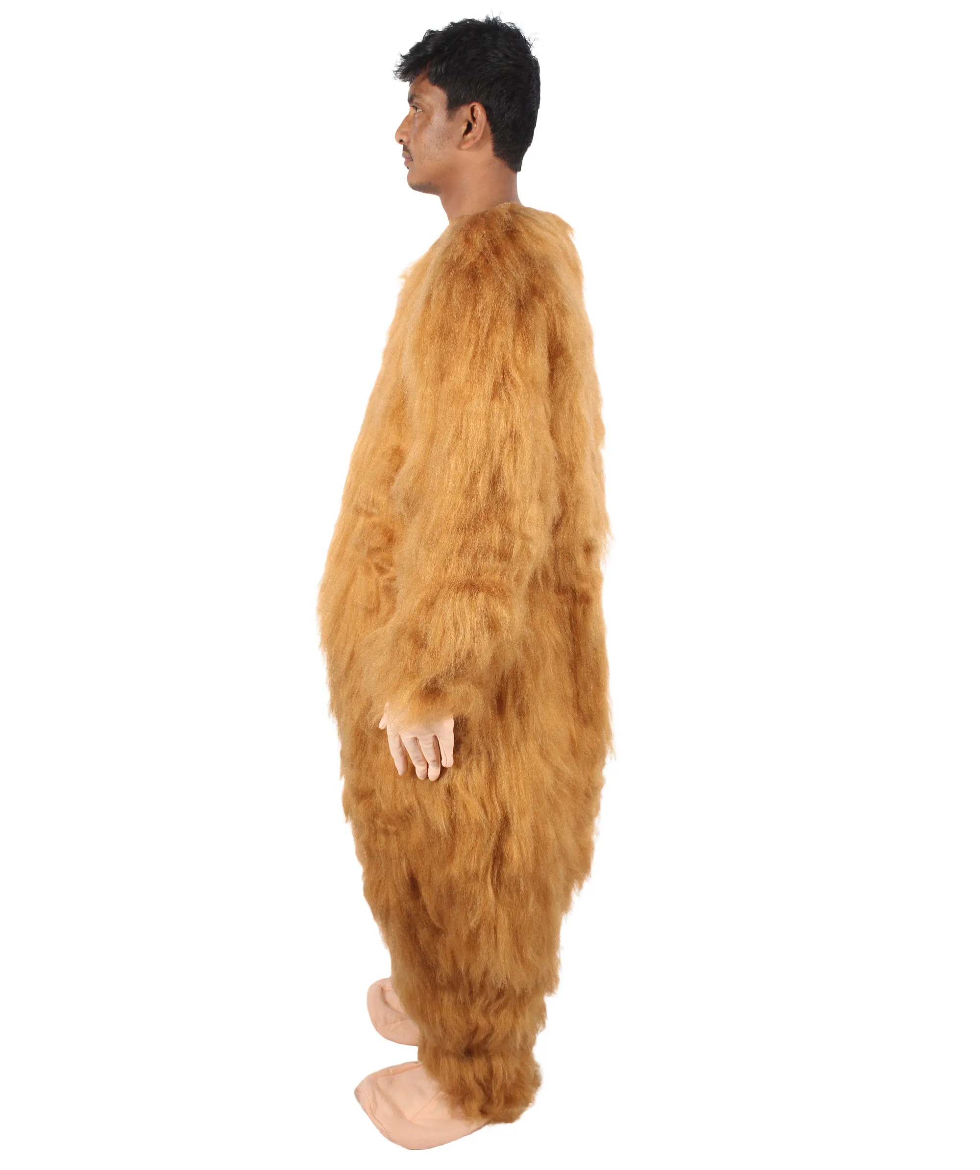 Adult Unisex  Furry Brown Rat Costume | Best for Halloween | Flame-retardant Synthetic Fiber