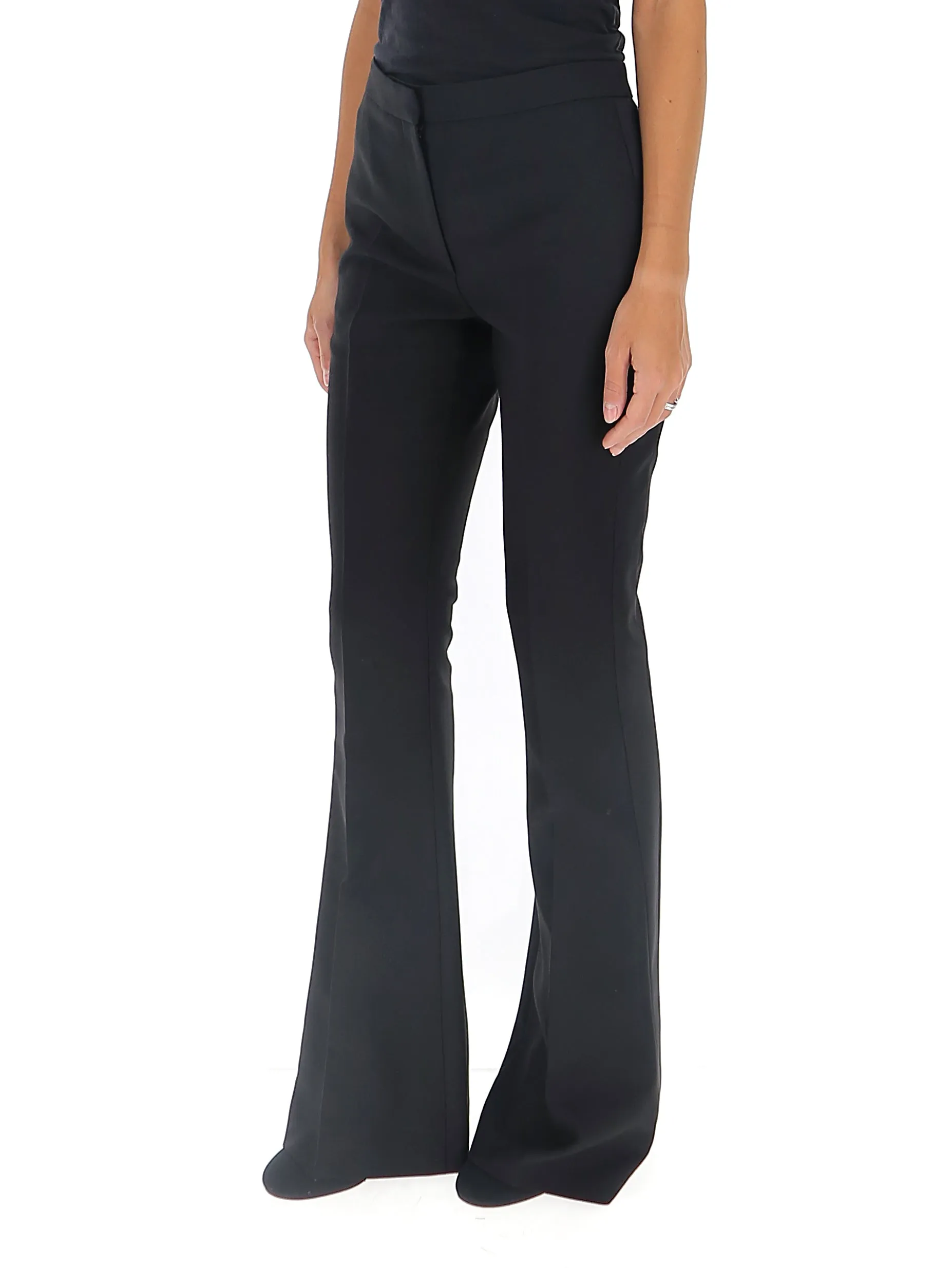 Alexander McQueen High-Waisted Flared Pants