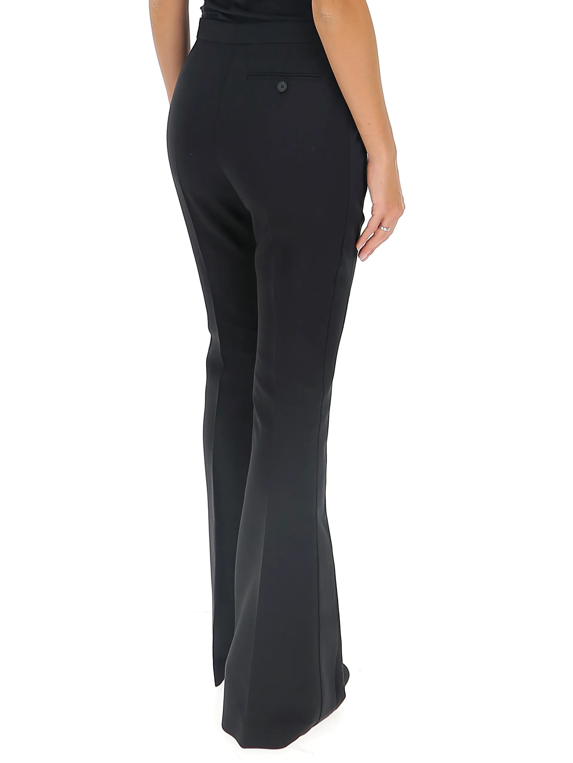 Alexander McQueen High-Waisted Flared Pants