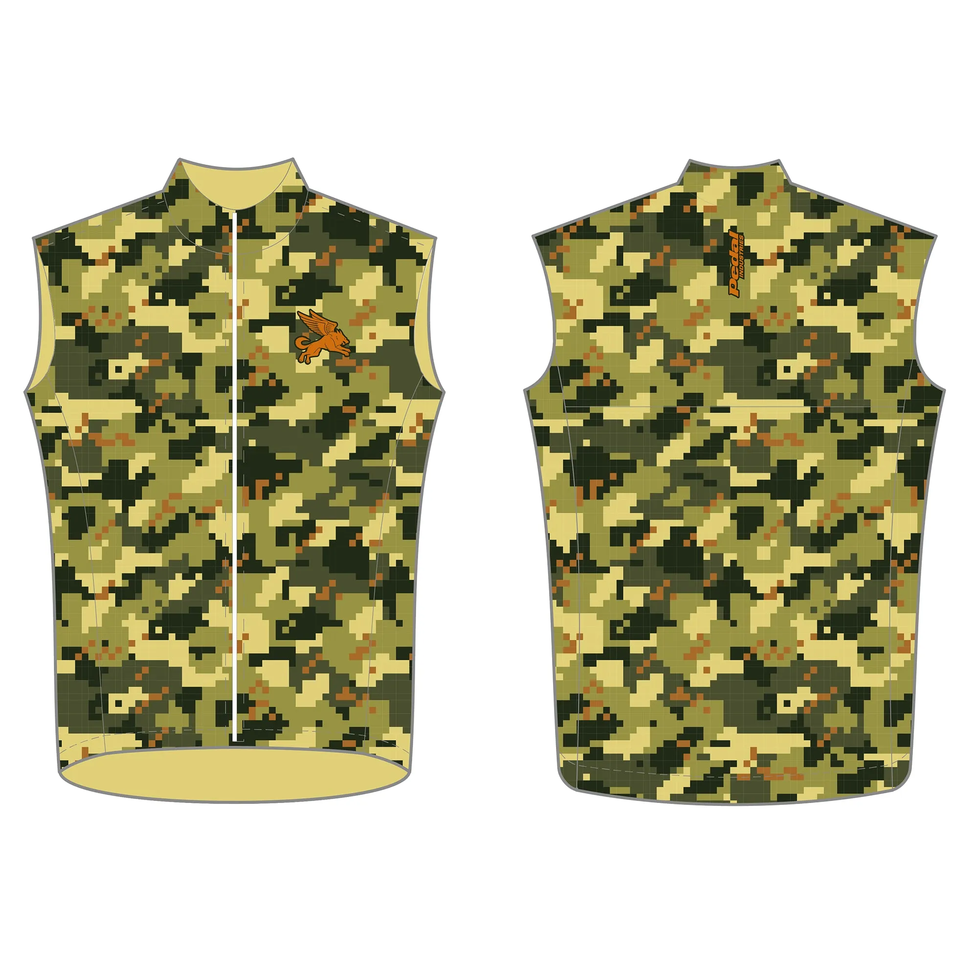 All CAMO Race VEST ISD JUNGLE