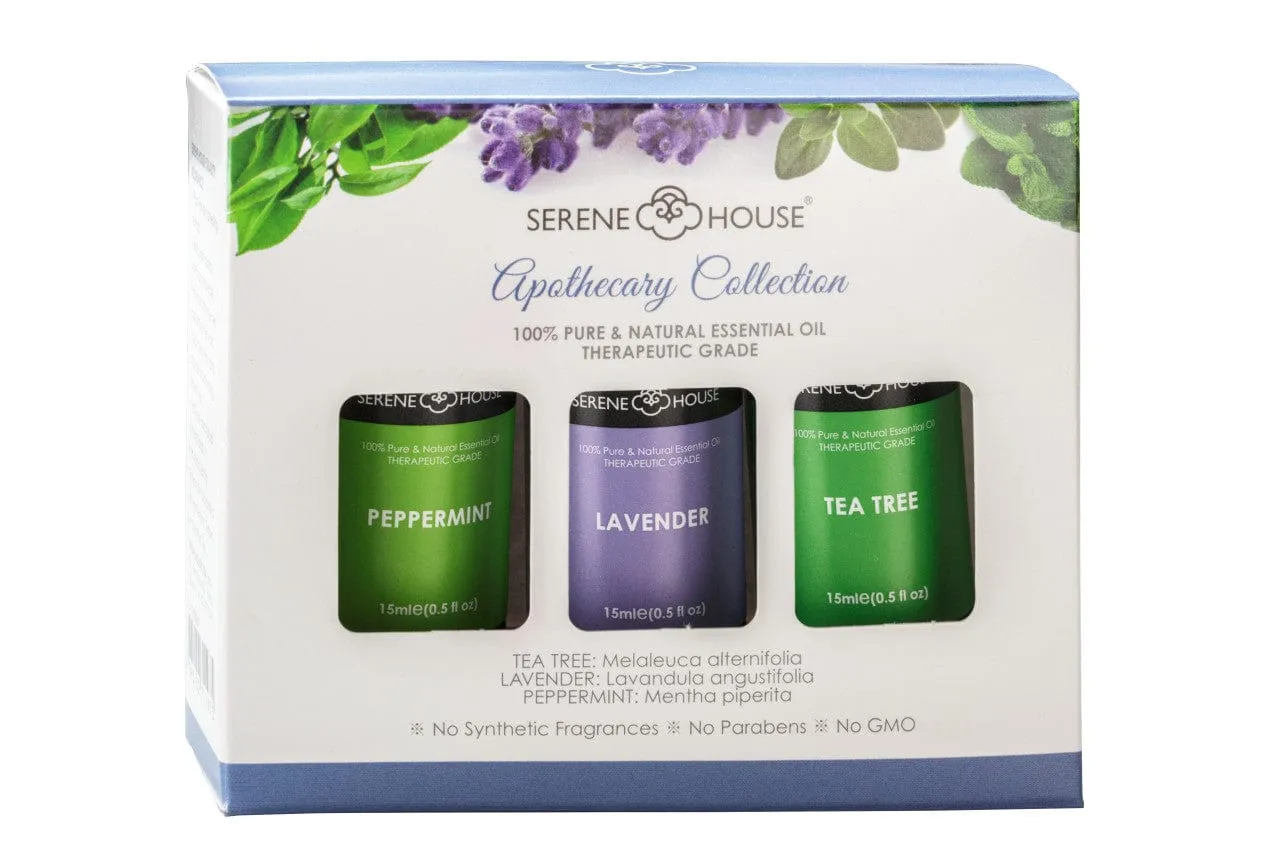 Apothecary Set - Natural Essential Oil Gift Set