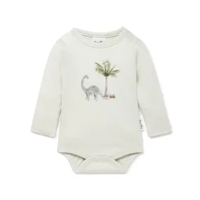 Aster and Oak Dinosaur Print Onesie