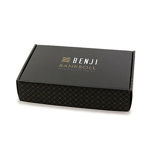 Benji - Bankroll Bamboo Tray Kit: A Cornerstone of the Smoking Ritual