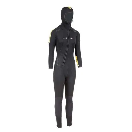 Beuchat 1Dive Woman 5mm - Overall w/ Hood Attachment