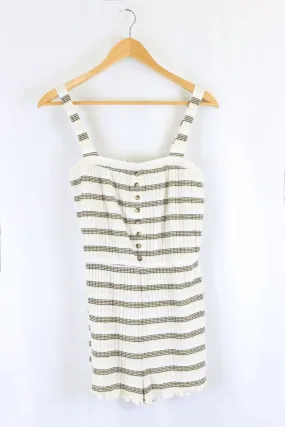 Billabong Striped Playsuit L