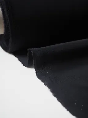 Black Silk/Acetate Crepe de Chine