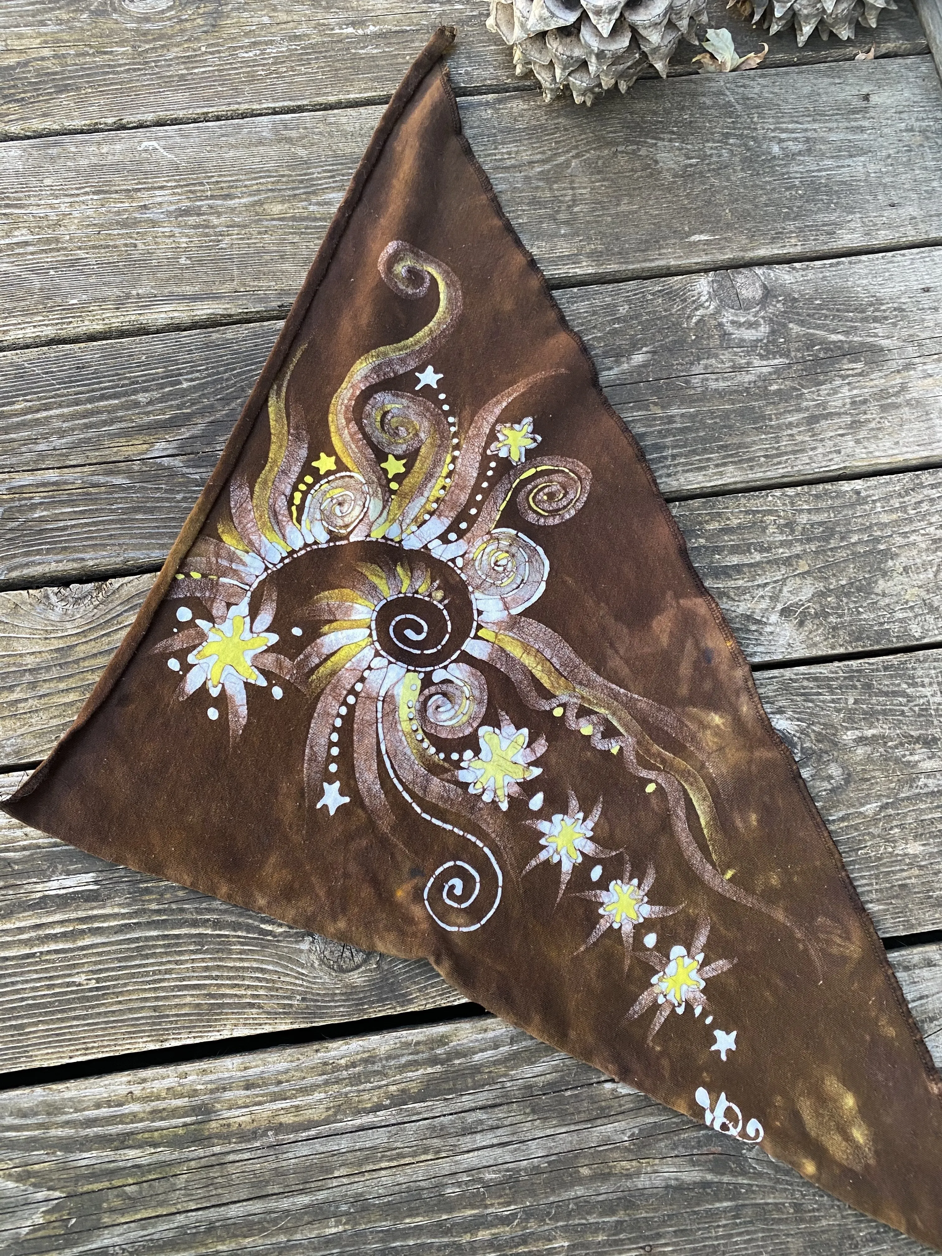 Campfire Night Handmade Batik Bandana