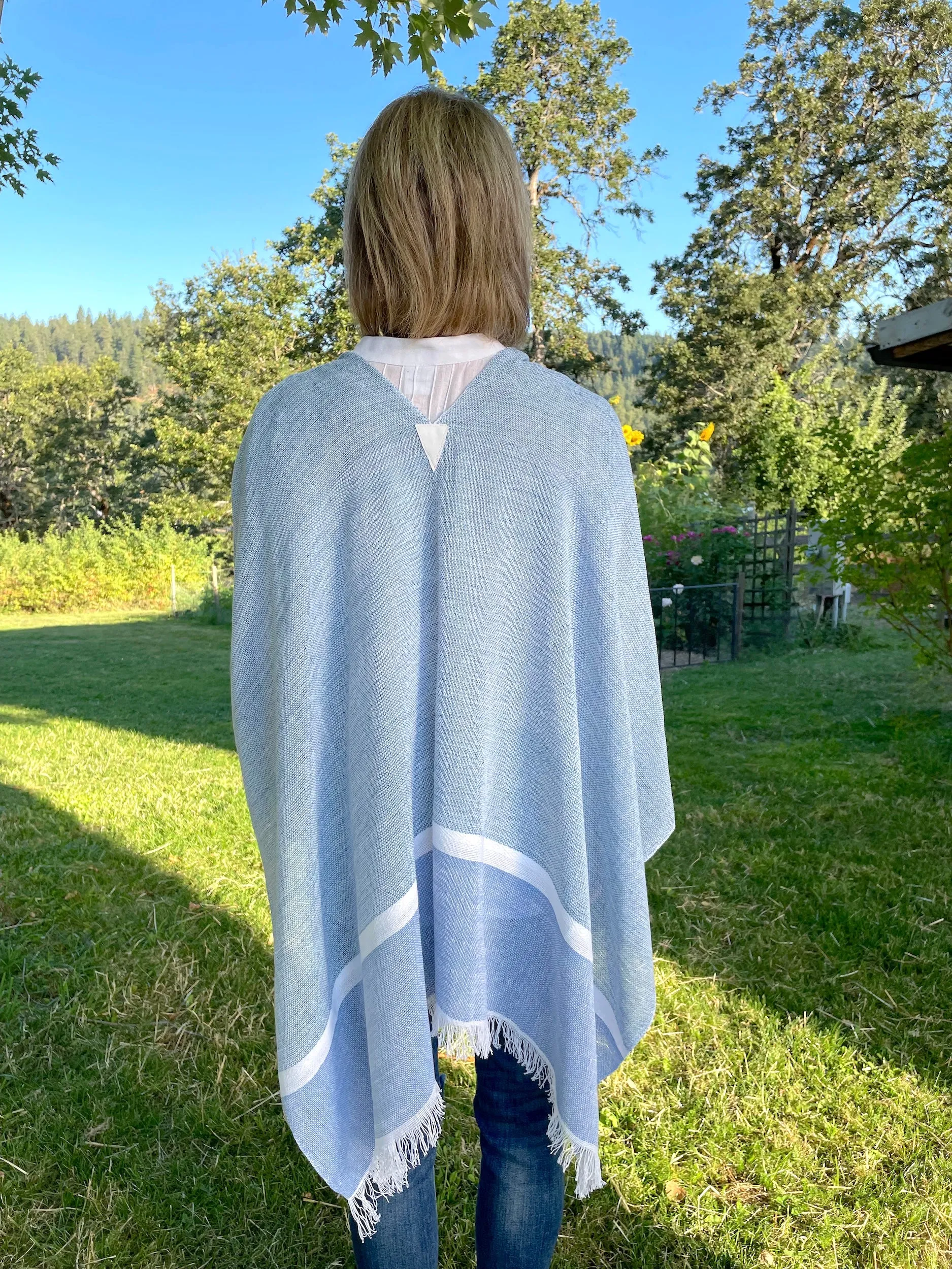 Catalina - Sky Blue Wrap