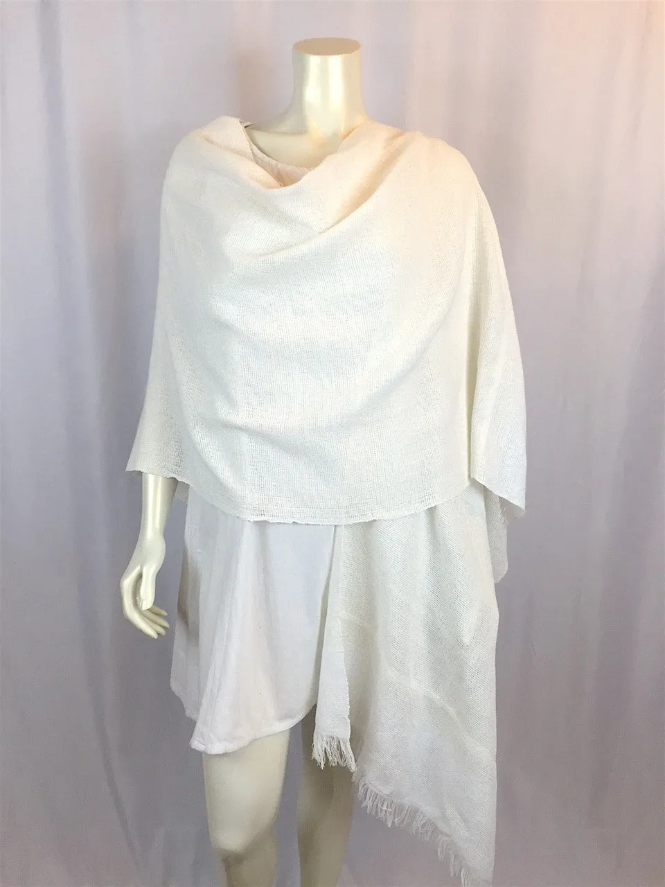 Catalina White Spring Wrap