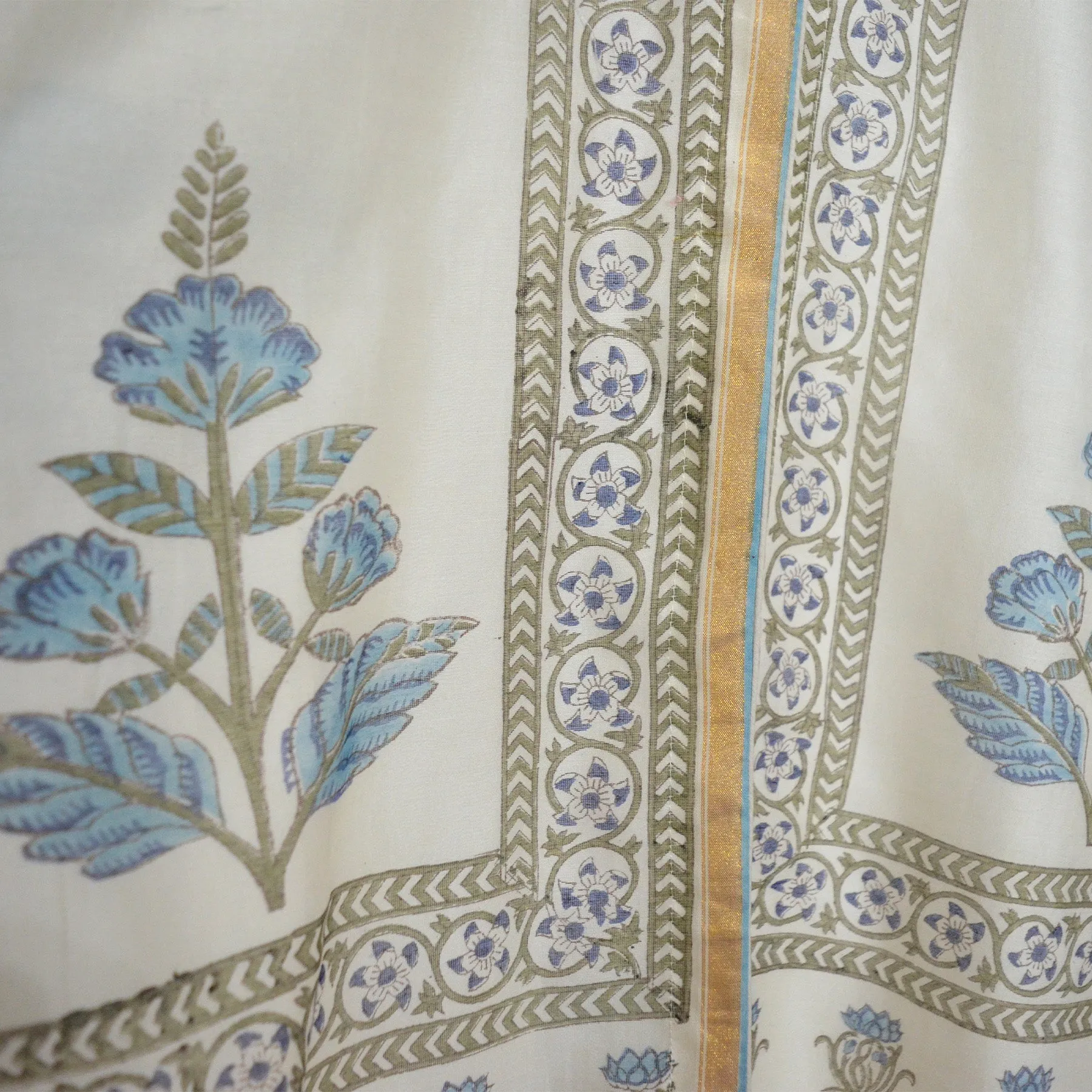 Chanderi Silk / Cornflower / UK 12-14