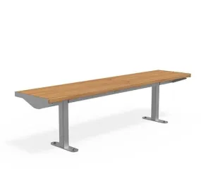 Citi Elements Stainless Steel and Hardwood Timber Bench