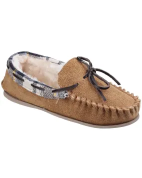 Cotswold Womens Kilkenny Moccasin Slippers