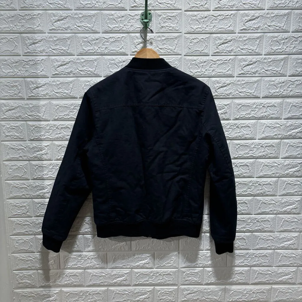 Cotton Blend Bomber Jacket *as is*