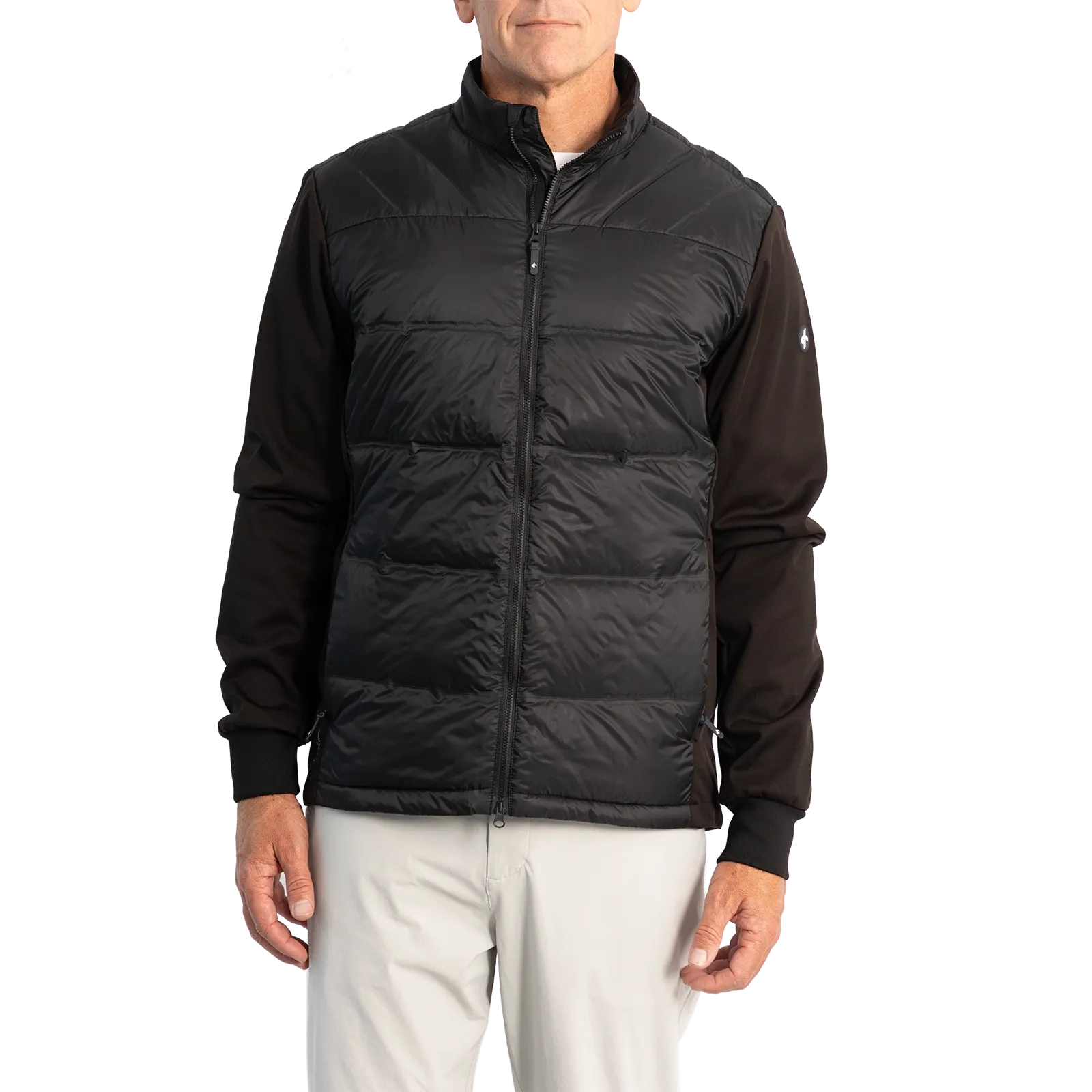 Cross Pro Hybrid Golf Jacket - Black