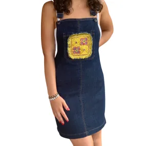 Denim Dress-Dark The Leah