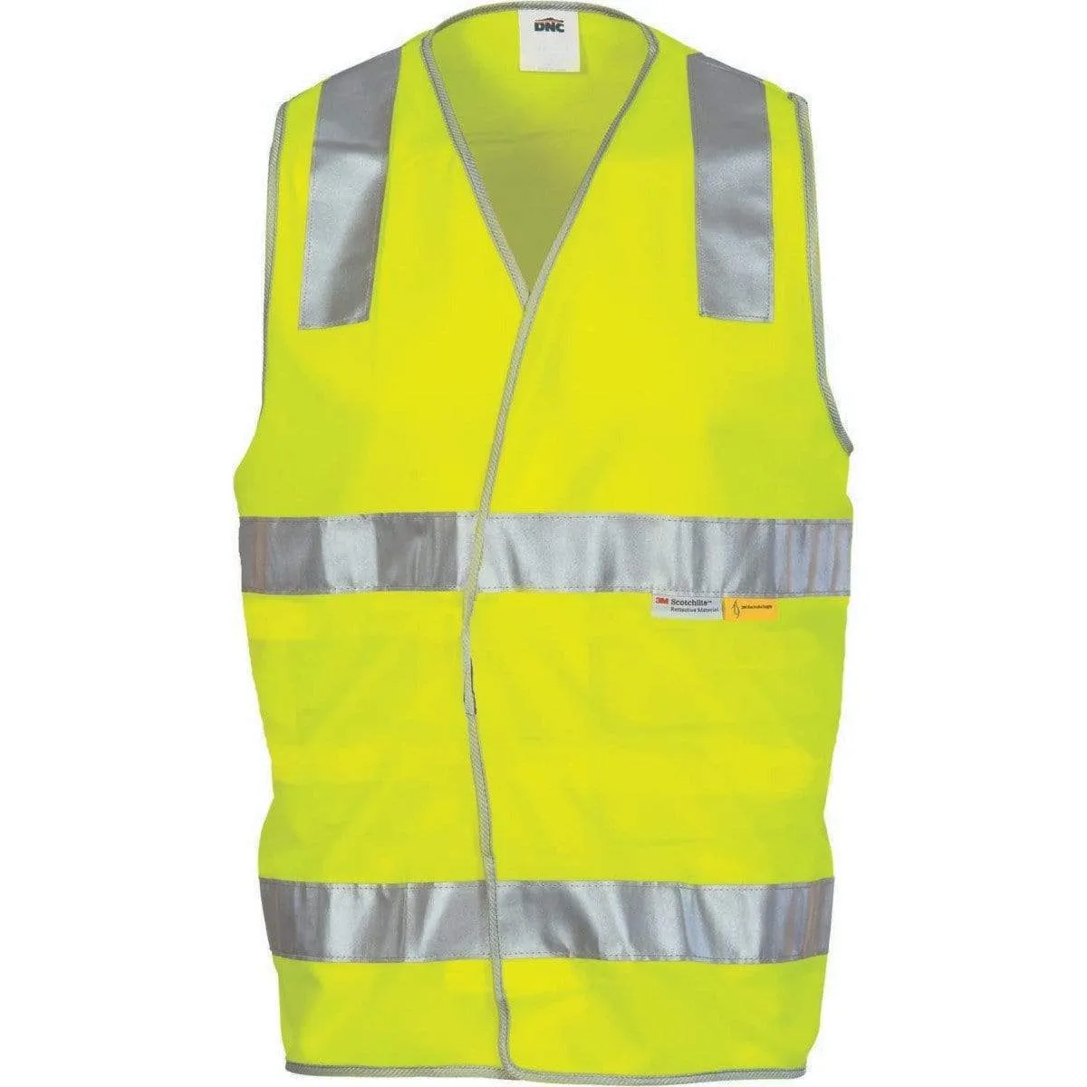 Dnc Workwear Day/night Hi-vis Safety Vest - 3803