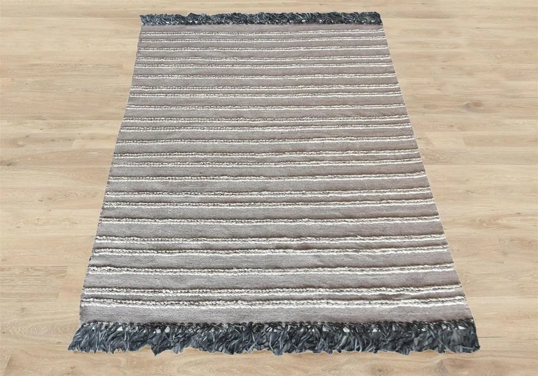 Dolores Recycled PET and Bicycle Tube Rug