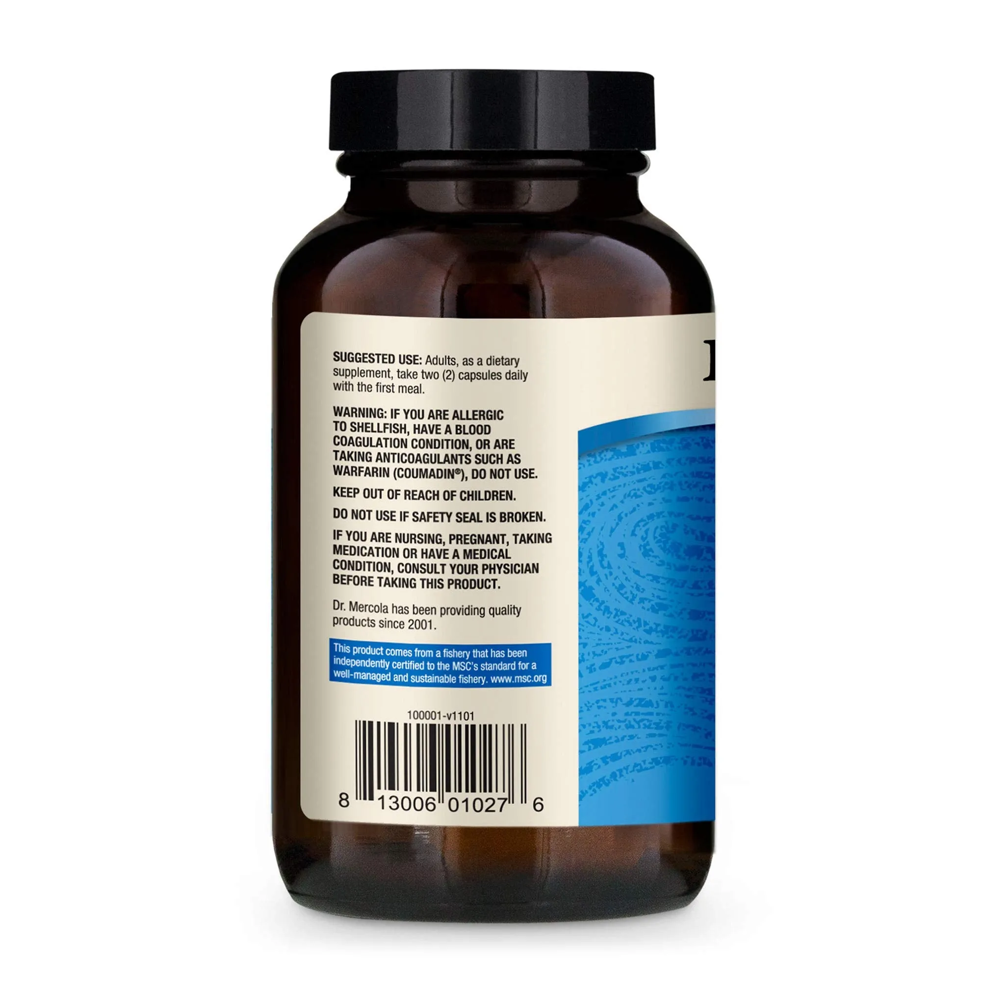 Dr. Mercola Antarctic Krill Oil 180 Capsules