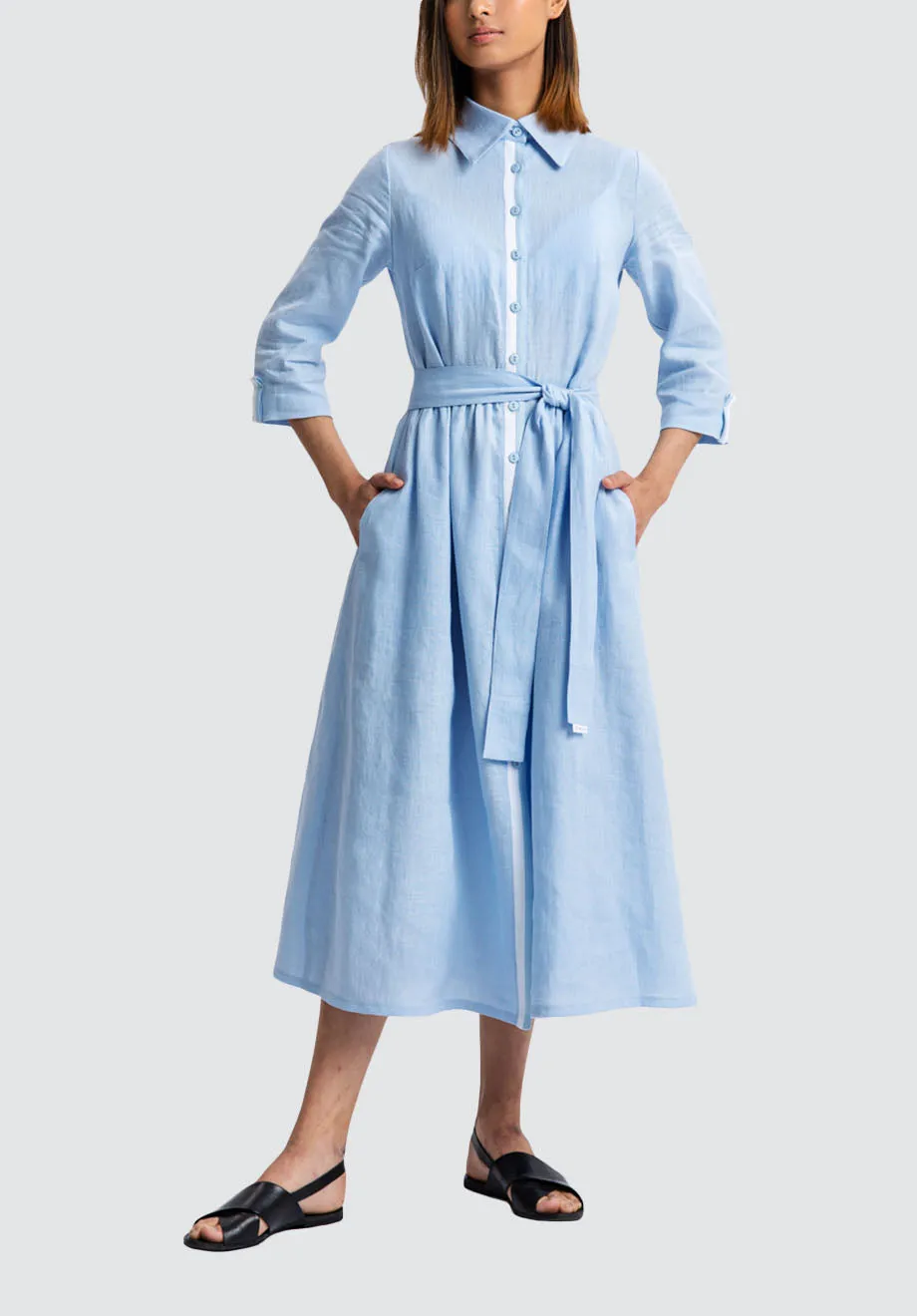 Dress Nora | Light Blue