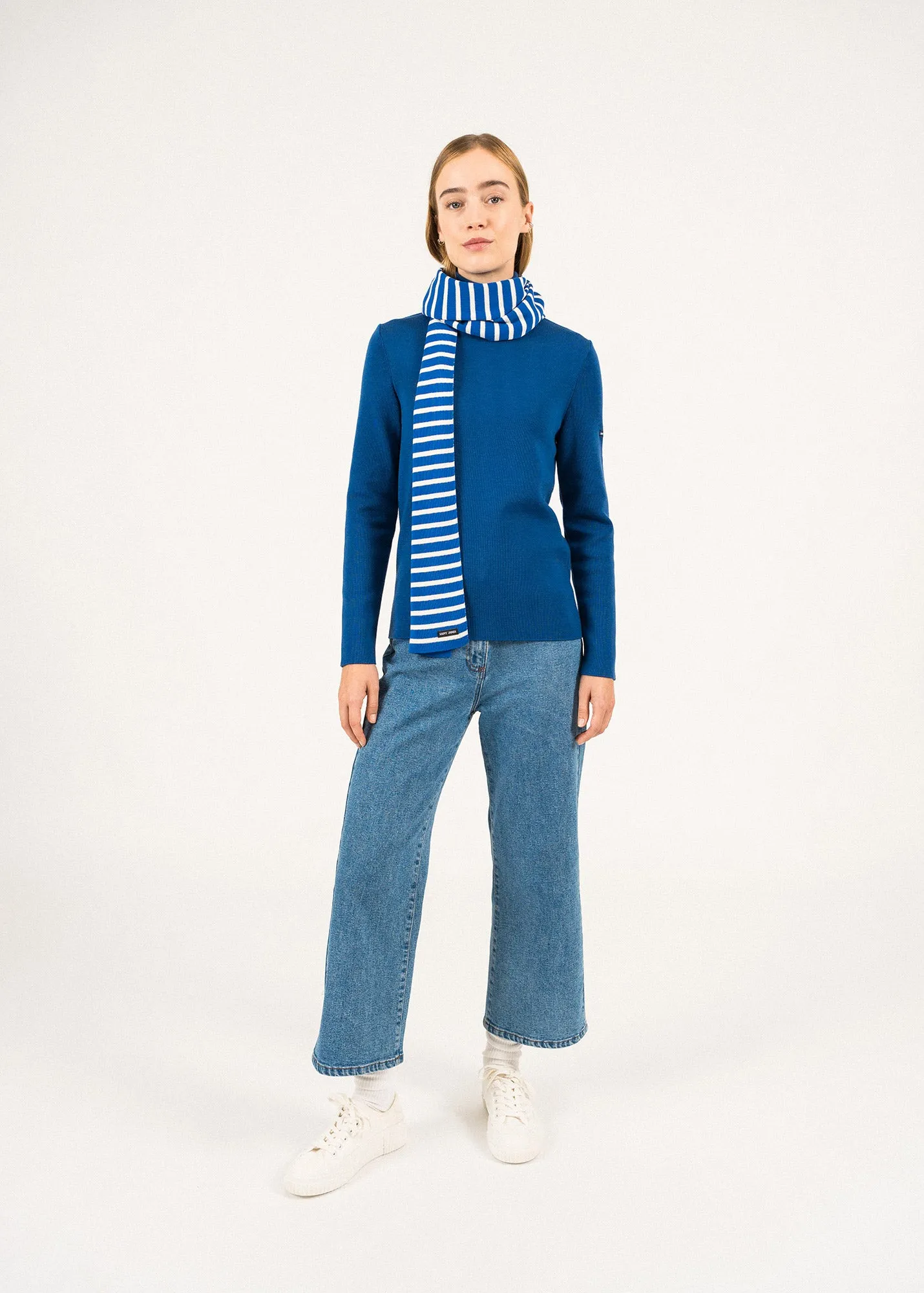 Duguay striped scarf - in blended wool (GITANE/ECUME)