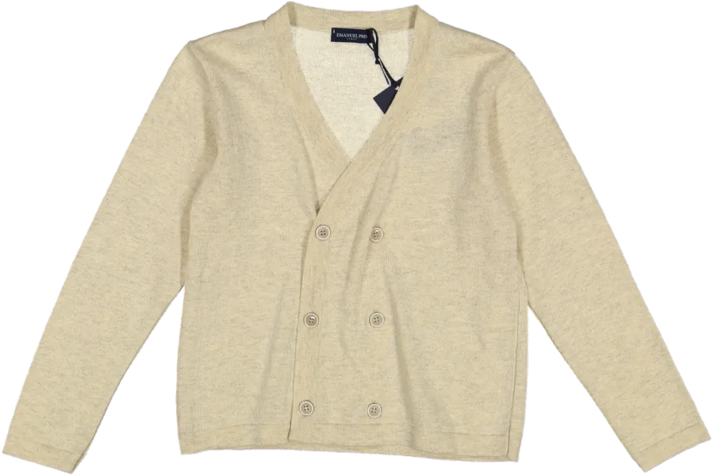 EMG7064-Cardigan-Beige