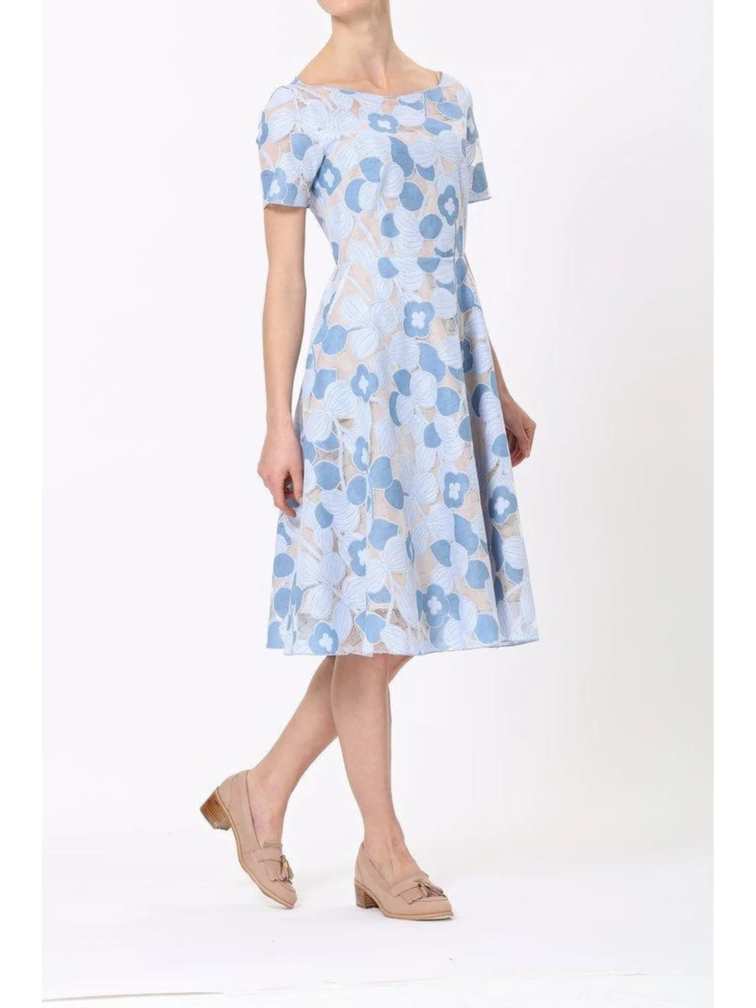 Emma Dress- Blue