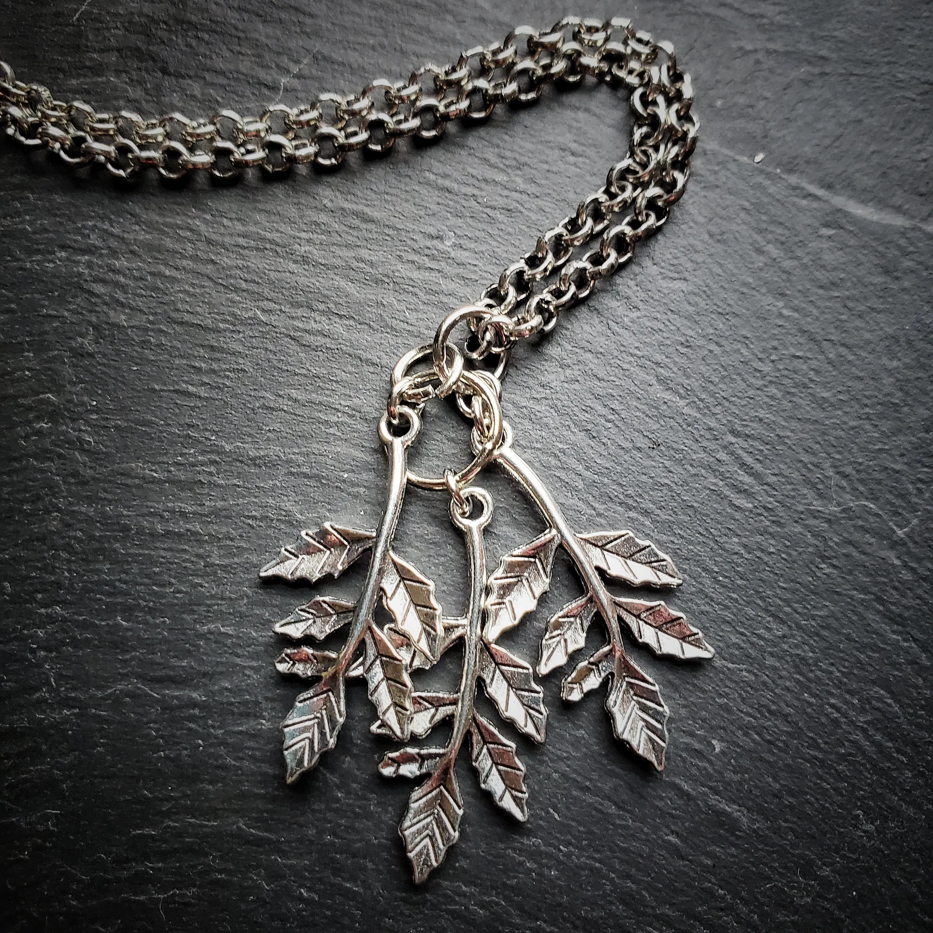 Falling Leaves Necklace Fall Jewelry