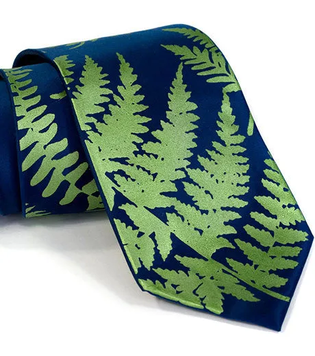 Fern Silk Necktie