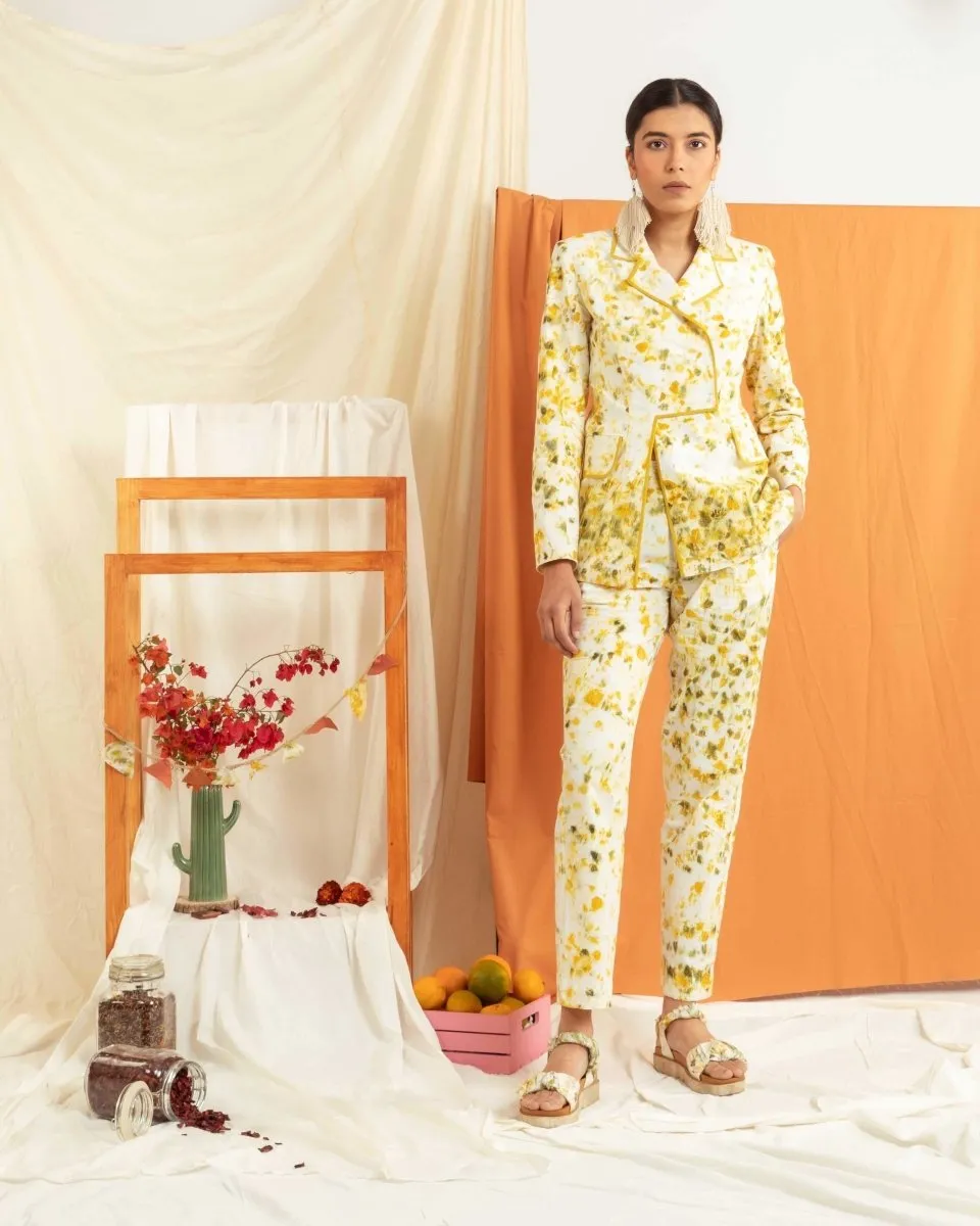 Flower Power Print and Play Pant Suit