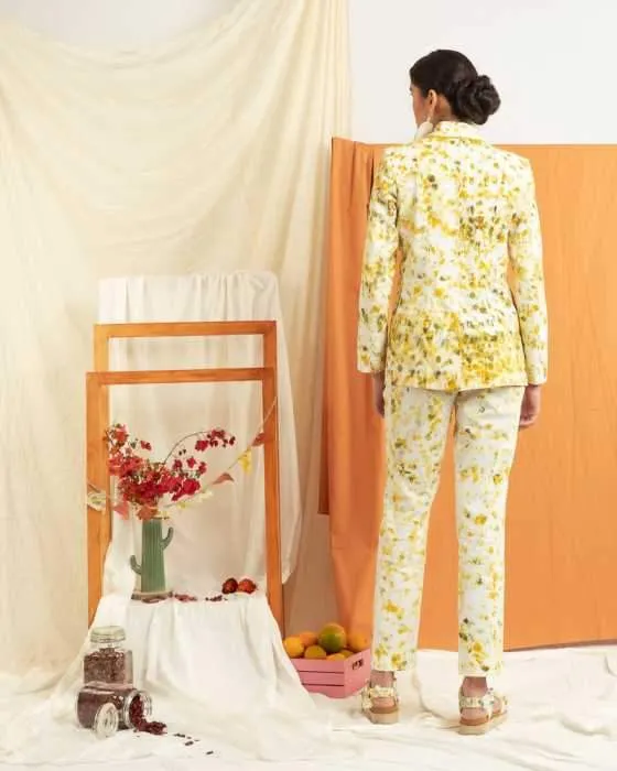 Flower Power Print and Play Pant Suit