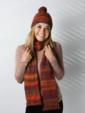 FREE Tube Scarf and Beanie Pattern - Plassard Champetre Yarn