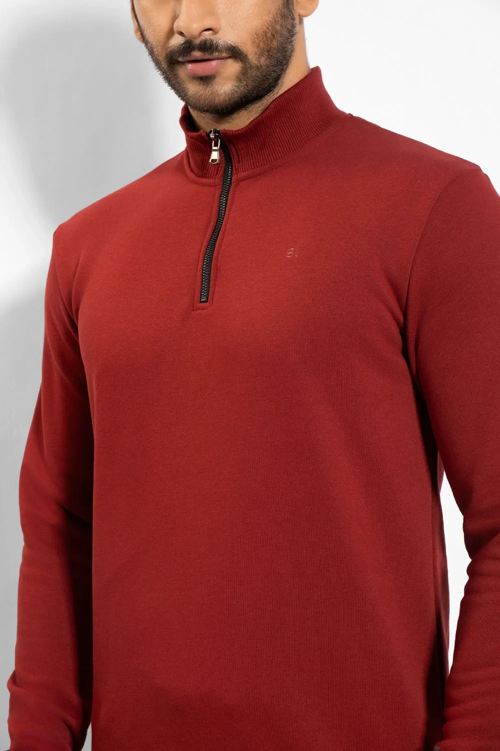 Half Zip Sweatshirt