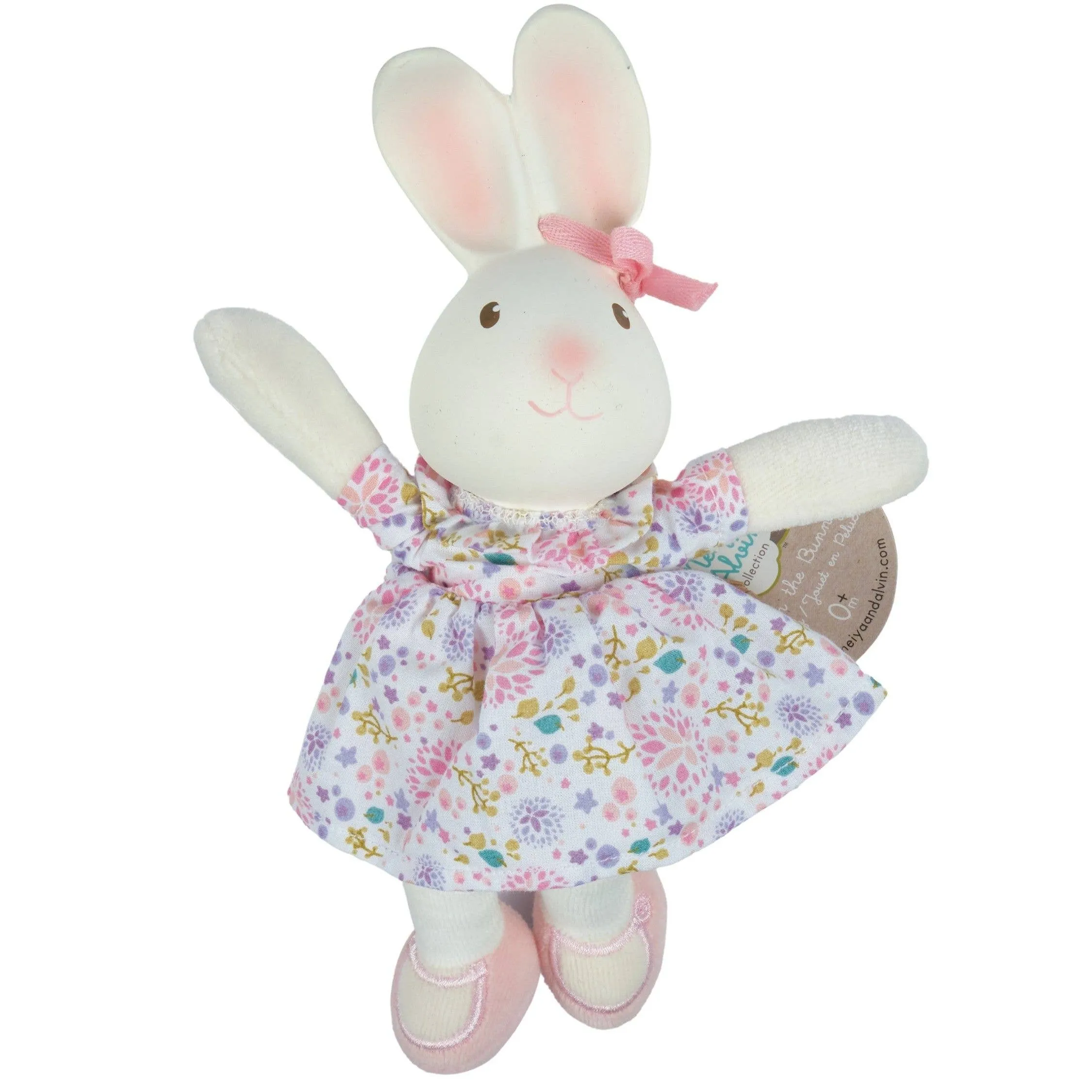 Havah the Bunny Mini Rubber head Plush Toy