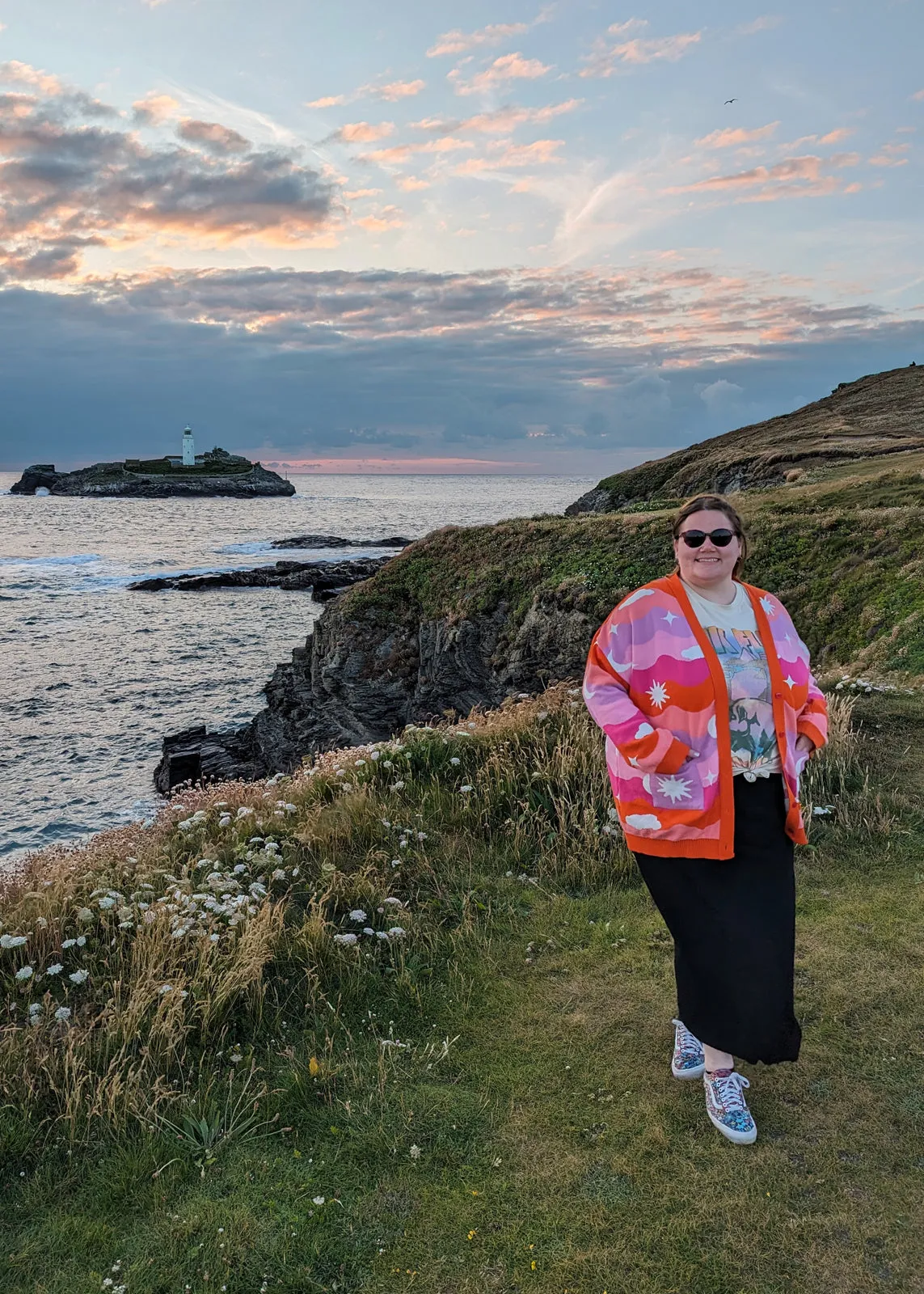 Home of Rainbows - Sunset Knit Cardigan