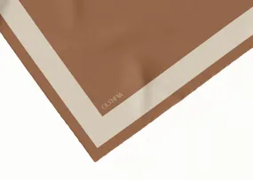 Imelda Tan/Sand Silk Scarf - 89x89cm