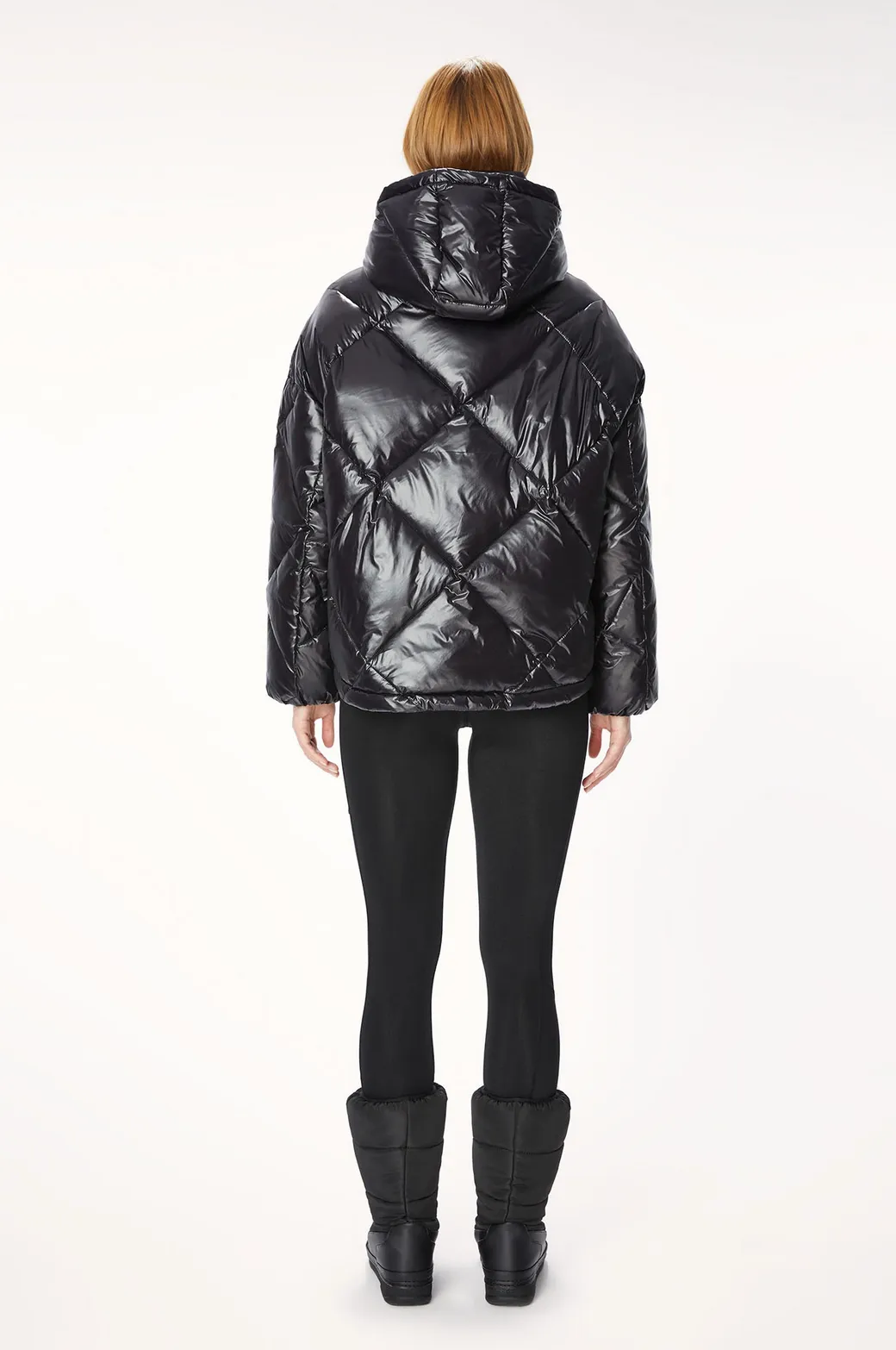 Jacket 9000 - Shiny Light Nylon - Black