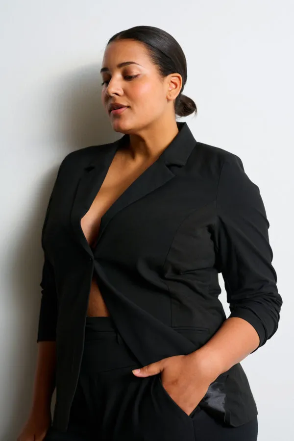 Kaffe Curve Cija Blazer in Black