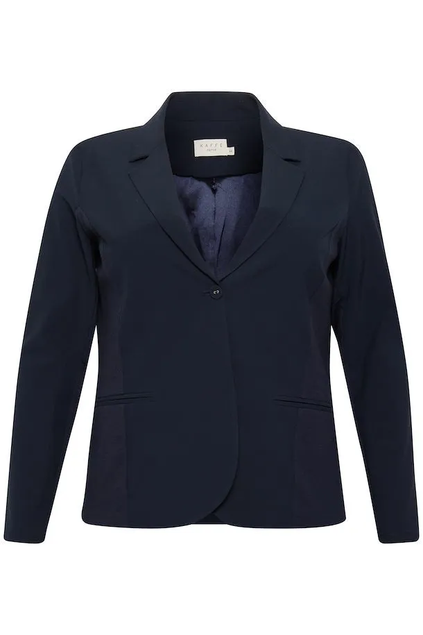 Kaffe Curve Cija Blazer in Navy