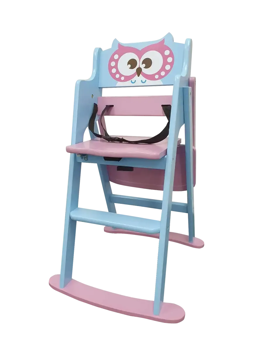 Kapai Wooden Highchair OWL