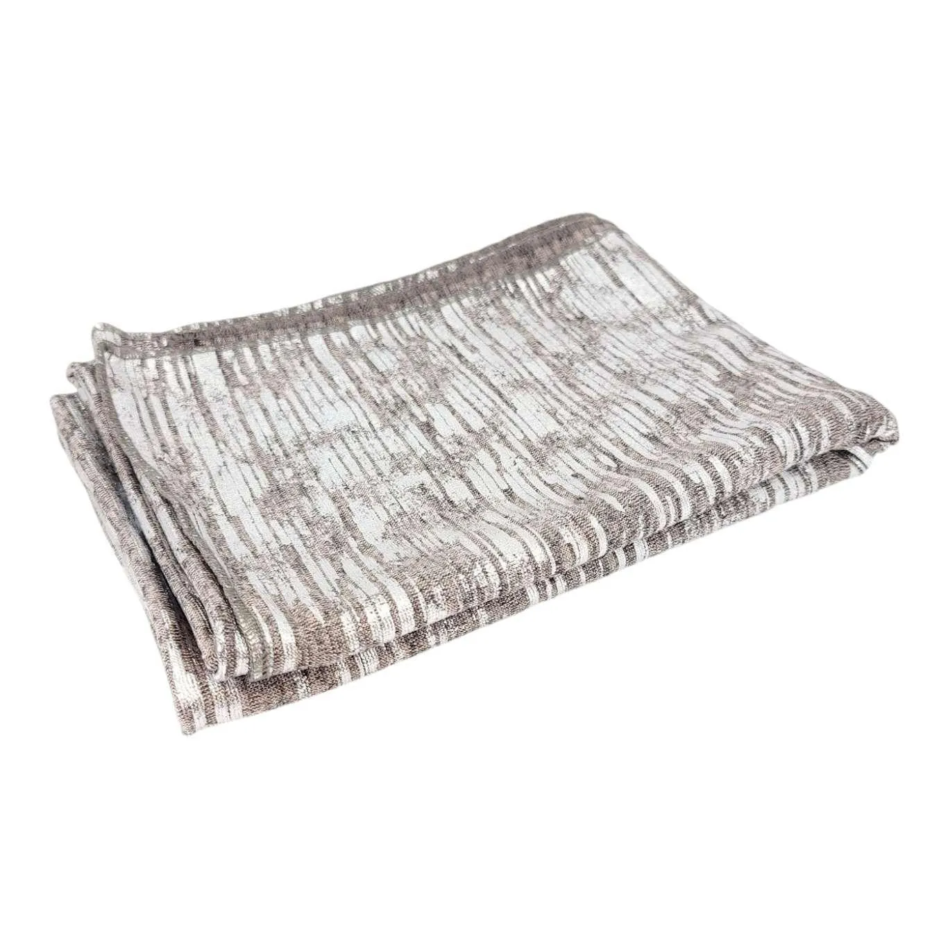 Knit Scarf - Oblong - Space Dye (Rose Silver) by Dana Herbert