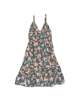 Kontatto orange print short dress