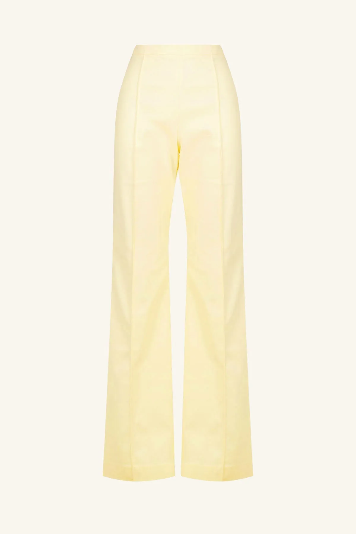 LANI BOOT CUT FLARED PANT - VANILLA